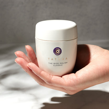 Hand holding Rice Polish Classic