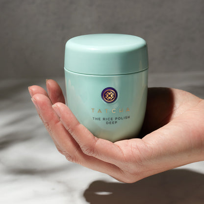 Hand holding the Rice Polish: Deep
